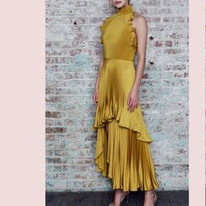 Flor et.al Olive Green Mac Dress Size 2